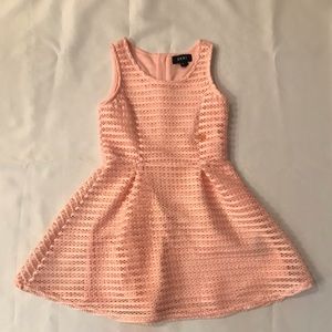 NWOT Girls DKNY Pink/Peach Dress Size 5